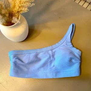 Old Navy One Shoulder Swim Top
